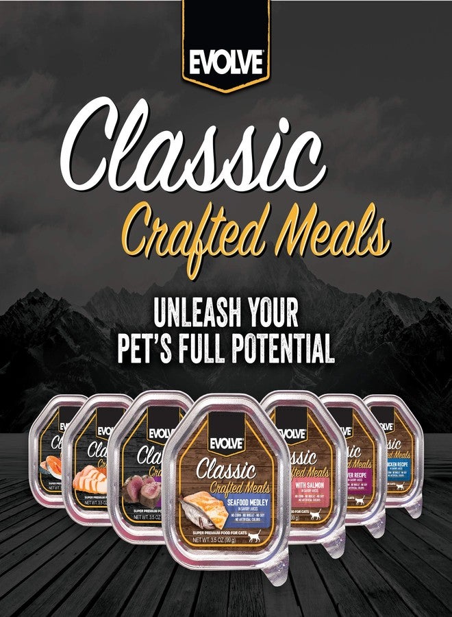 Evolve Classic Crafted Meals Salmon Recipe Cat Food (Pack of 15) - Image 5