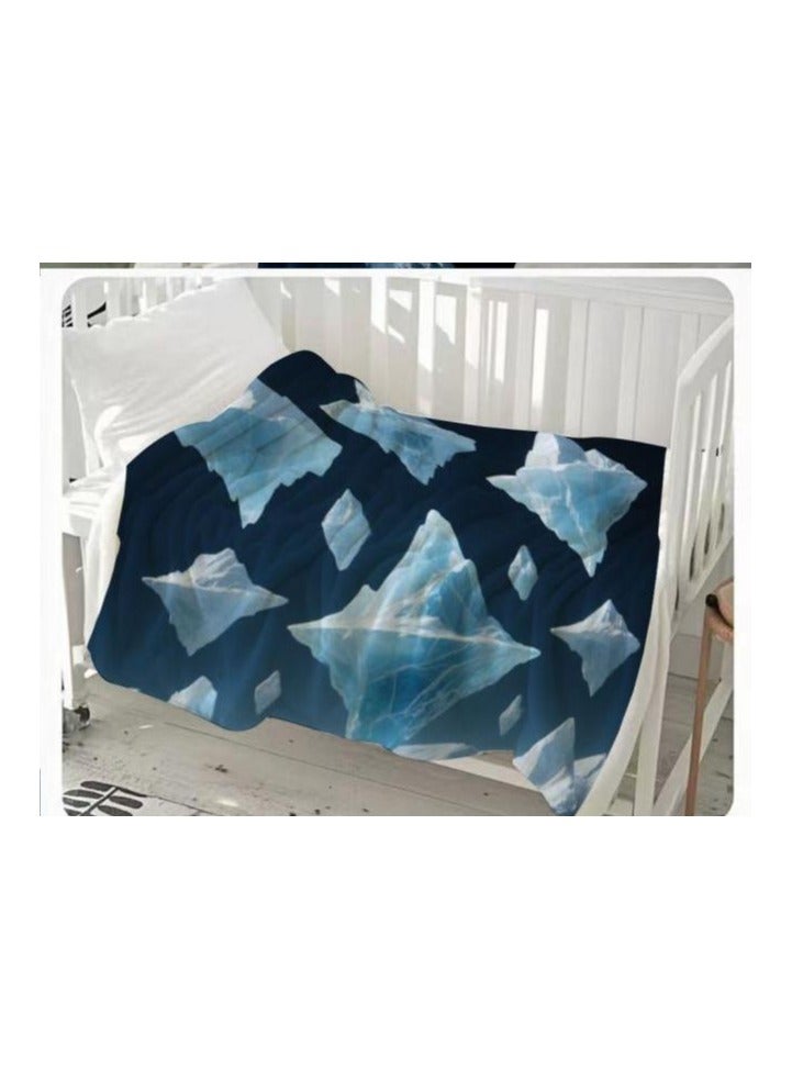 general Children's or student cartoon flannel thin blanket (warm and comfortable, suitable for sleep, games) 100cm*150cm - 713 - Image 3