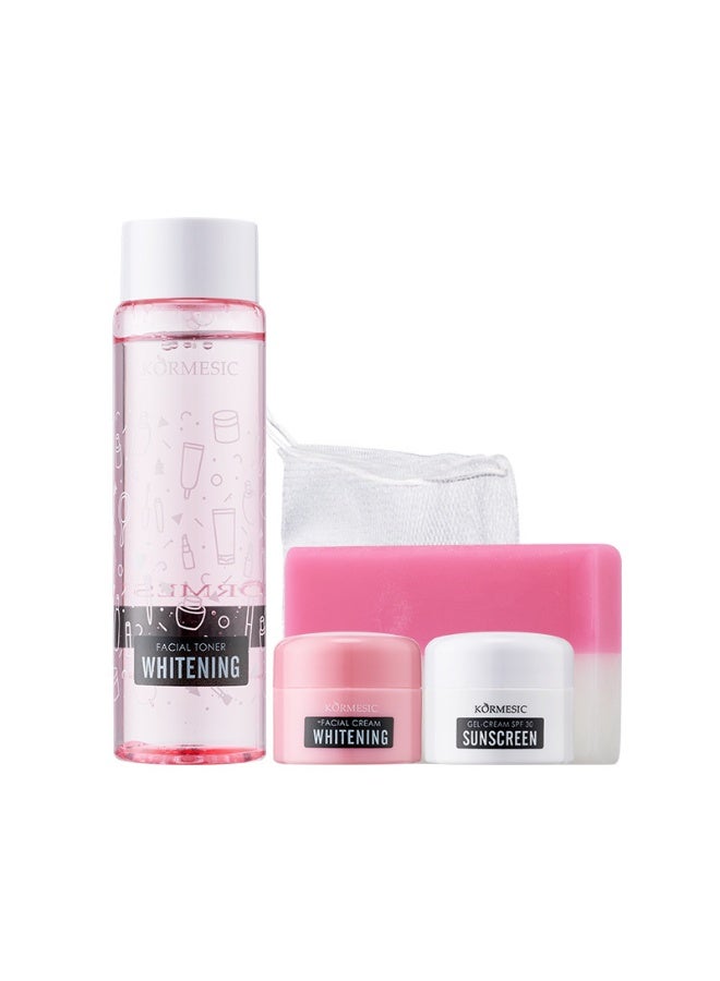 KORMESIC Skin Brightening Set (4 pieces)