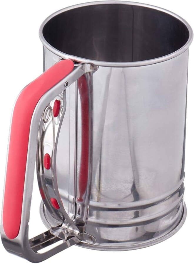 Agfa Stainless Steel Flour Sifter, 500 ml - Multi Color