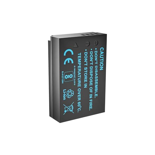 WELBORN باقة بطارية قابلة لإعادة الشحن WELBORN LPE12 (2800 مللي أمبير) متوافقة مع كاميرات كانون EOS M، M10، M100، M200، Rebel SL1، EOS 100D، M50، M50 Mark II | PowerShot SX70 HS | بطارية كاميرا كانون - Image 2