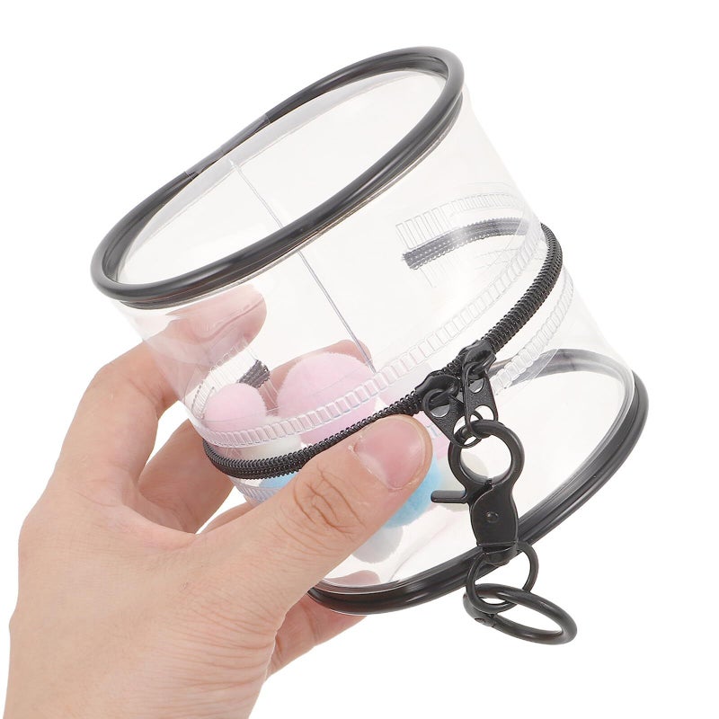 3 Pack PVC Doll Display Cases With Keychains And Hanging Clips - Image 5