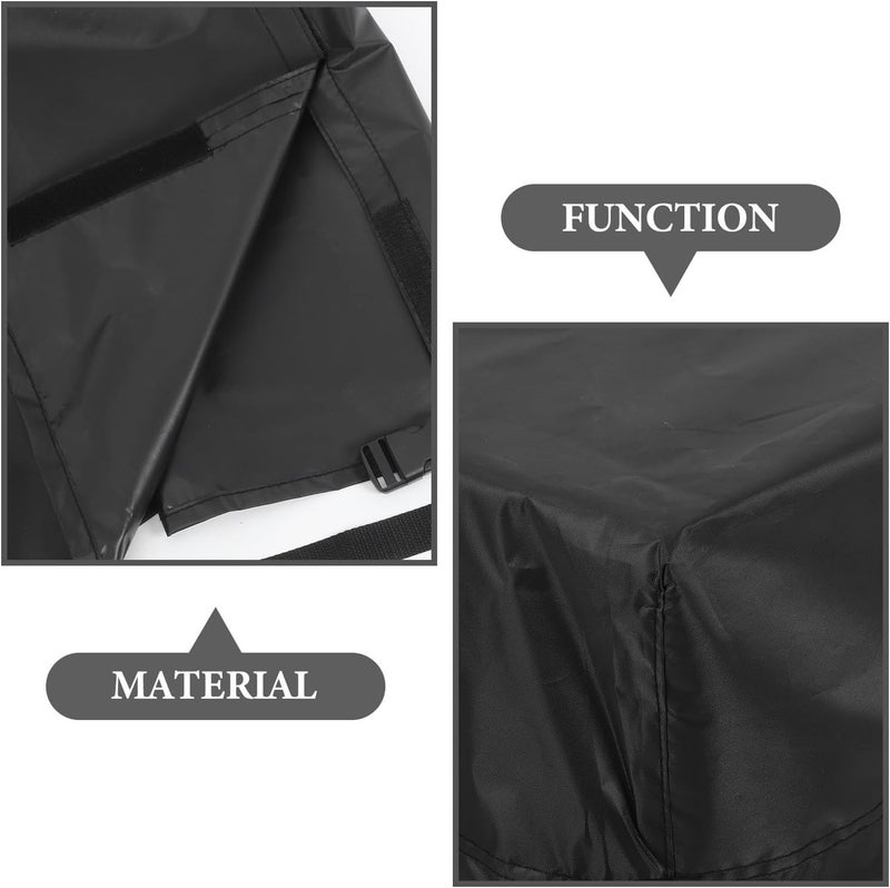Universal Heavy Duty Generator Cover for Outdoor Use Waterproof Oxford Cloth Storage Protector Weather-resistant Portable Generator Shield Suitable for Most - Image 3