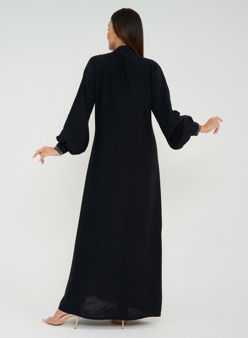 روزيت عباية عباية مطرزة بالالوان - Image 2