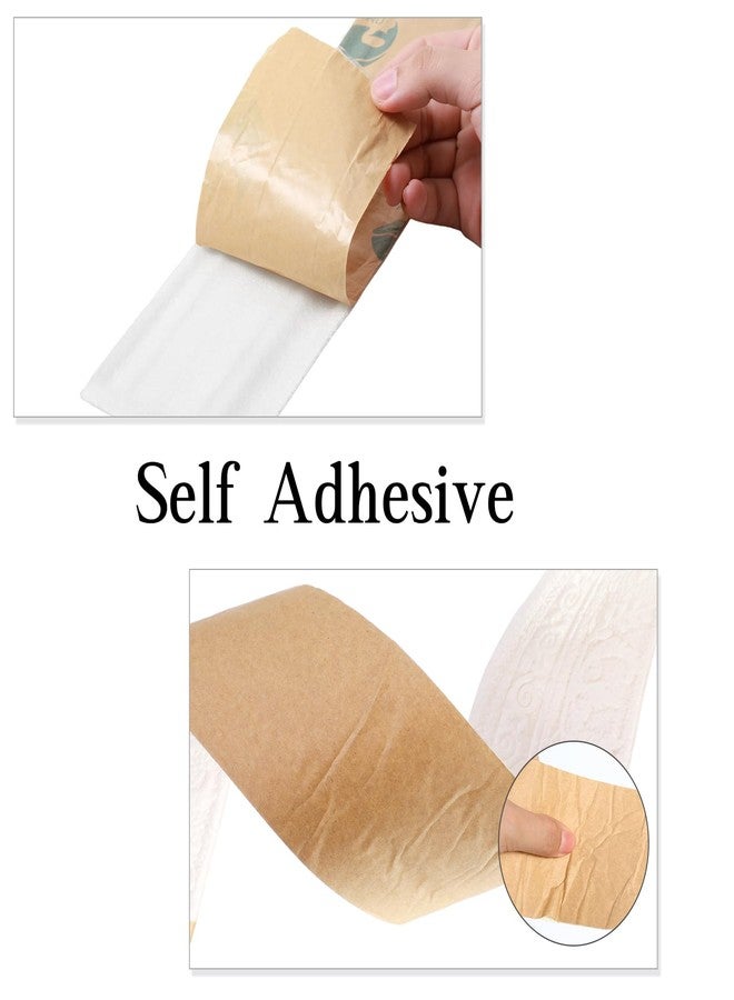 تاوباري شريط لاصق مرن من الفوم من تاوباري، مقاس 90 × 3 بوصة، حواف ورق جدران ثلاثية الأبعاد لاصقة، خطوط جدارية زخرفية، شريط لاصق، شريط حائط، شريط قاعدة، لتزيين الفنادق والمنازل بنفسك (12 لفة) - Image 4