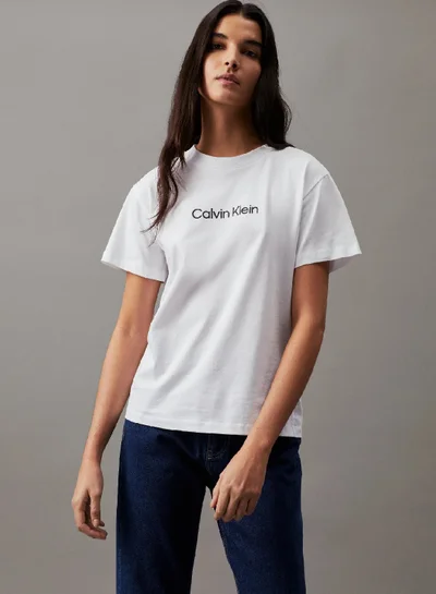 CALVIN KLEIN Cotton Logo T-shirt