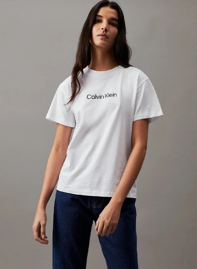 CALVIN KLEIN Cotton Logo T-shirt