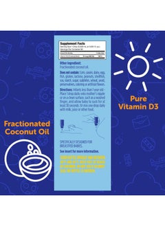 Ddrops VIT D,Baby,400 Iu,90 Drop  - Image 2