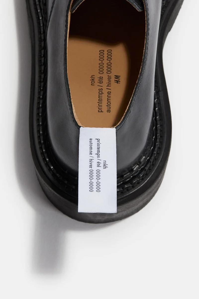 H&M Platform Derby shoes