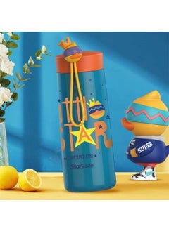 StarAndDaisy StarAndDaisy Smart Kids School Water Bottle SUS Insulated Thermos (Starface-5 Yellow)  - Image 2