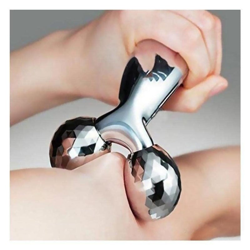 CREDSY CREDSY Manual 3D Manual Face Body Massager Roller Wrinkle Remover Skin Lifting Facial Rejuvenation Tool for Glowing Skin  - Image 4
