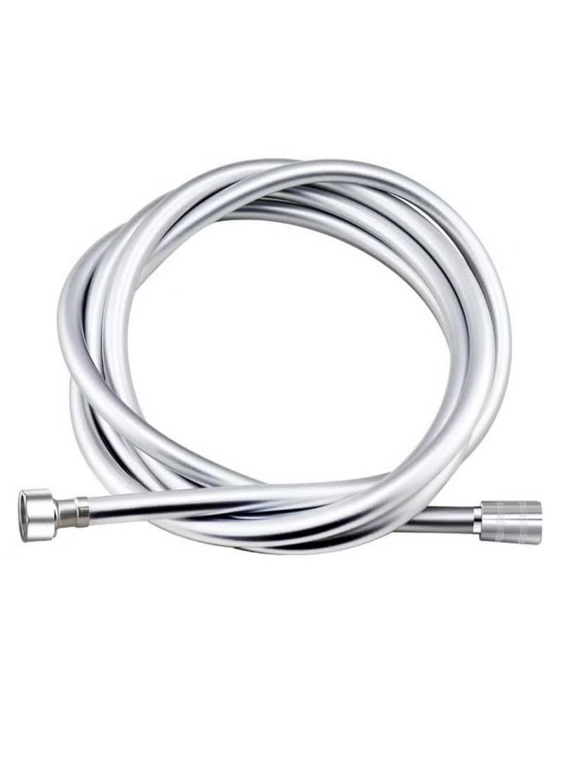 PVC Shower Hose Flexible Stainless Steel Handheld Shower Hose 59 Inches Replacement Hose for Handheld Shower Extra Long - Image 1