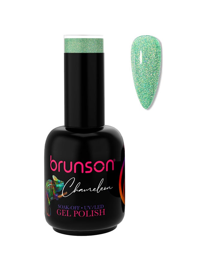 brunson Chameleon Gel Nail Polish 18ml Gel Nails with Glossy Shine Finish, Long-Lasting Soak off UV Gel Polish for Nail Art French Manicure Pedicure. Salon Quality Chip Resistant Gel Extension Acrylic Nails - Image 1