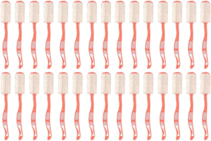 Disposable Gauze Toothbrush 30pcs, Individually Vacuum-Sealed Mint Flavor, Pregnant Women Oral Care, Professional Tongue Scraper for Safe Mouth Cleaning - Image 1