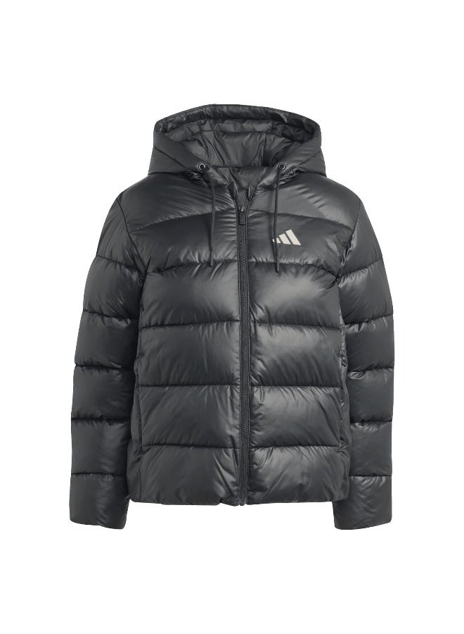 Adidas Essentials Climawarm Synthetic Down Puffer Hooded Jackets - Image 1