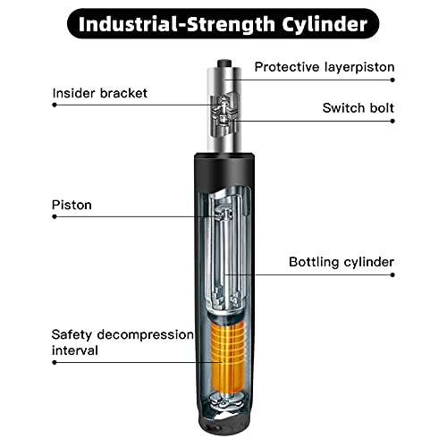 Omyoffice 2.5 inch Office Chair Gas Lift Cylinder-Office Chair Replacement Parts,Universal Size Fits Most Chairs,Heavy Duty Gas Lift Hydraulic/Pneumatic Piston - Image 4