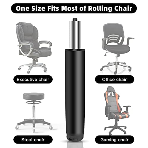 Omyoffice 2.5 inch Office Chair Gas Lift Cylinder-Office Chair Replacement Parts,Universal Size Fits Most Chairs,Heavy Duty Gas Lift Hydraulic/Pneumatic Piston - Image 3