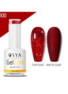 OSYA gel Nail Polish Collection Soak Off UV&LED CANNI OUTPUT Gel polish 15ml (100)  - Image 1