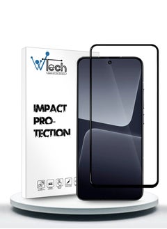 Wtech Xiaomi 13T 5G 2023 / Xiaomi 13T Pro 5G 2023 Premium E2E Full Glue Full Cover Tempered Glass Screen Protector (MSGECN) - Clear/Black  - Image 1