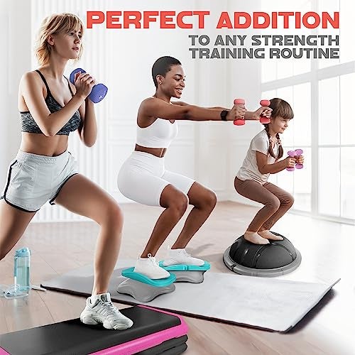 Yes4All 9 lbs Dumbbells Neoprene with Non Slip Grip – Great for Total Body Workout – Total Weight: 18 lbs (Set of 2) - Image 5