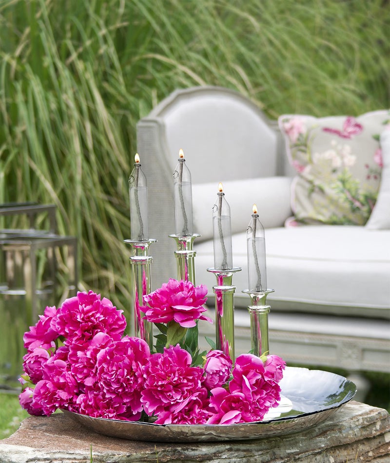 Ner Mitzvah Glass Paraffin Shabbat Candle Holder Cup and Wick â€“ Candle Shape â€“ Fits All Standard Candlesticks - Use with All Lamp Oil - No Mess Refill - 4â€H (10cm) - 2 Pack - Image 4