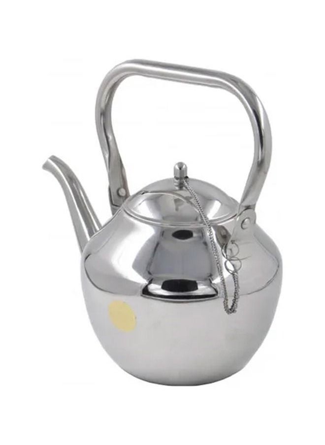 Maxima - Stainless Steel Arabic Tea Kettle Silver 1.2 | 1.5 | 2 | 3 | 4 Liter - Image 1