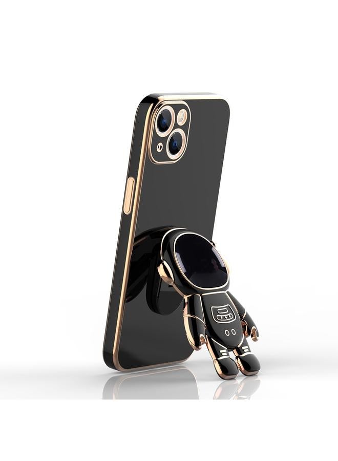 S-TOP Case For iPhone 14 Pro Max Plating Astronaut Holder Phone Case - Image 3