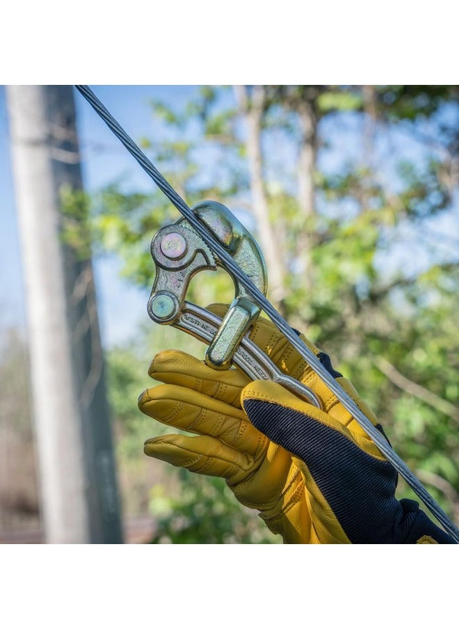 كلاين تولز أداة سحب الأسلاك Haven's Grip 1604-10 Grip من Klein Tools، صُنعت في الولايات المتحدة الأمريكية، للحبل السلكي حتى 0.25 بوصة، أقصى حمولة 2500 رطل  - Image 3