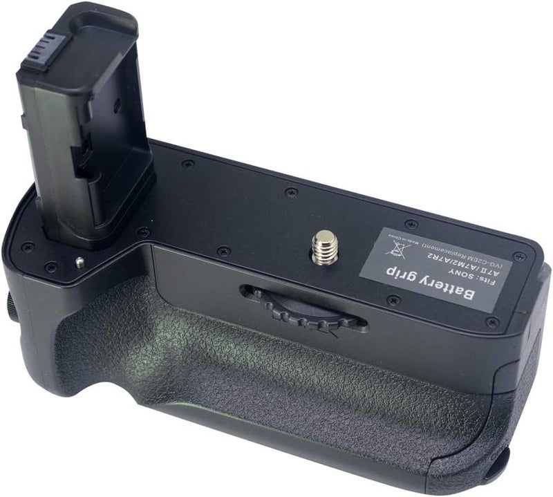 mcoplus MCO-A7II Vertical Battery Grip as VG-C2EM Replacement for Sony A7II A7S II A7R II, Hold NP-FW50 Battery(Battery not Included) - Image 4