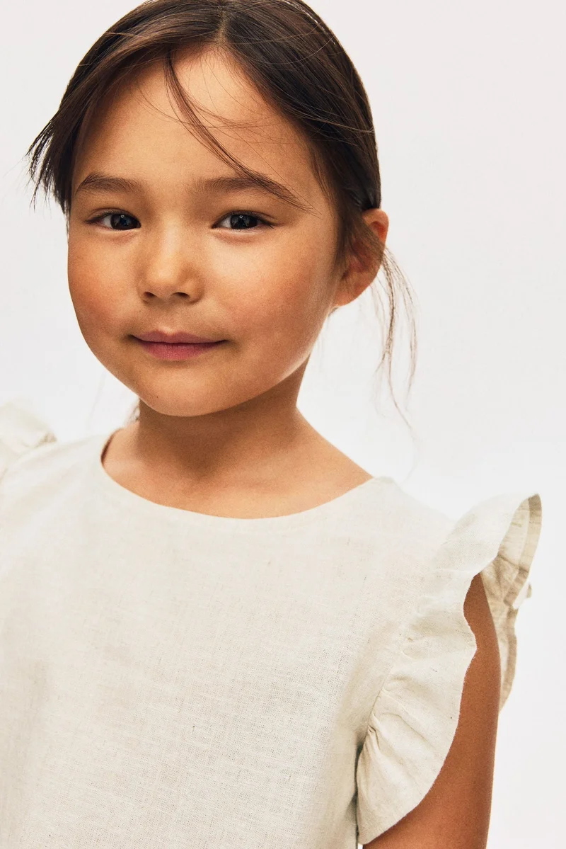 H&M 2-piece linen-blend set