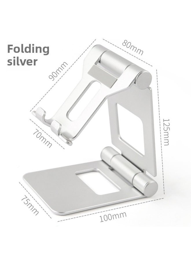 Generic - Learning Machine Large Tablet Special Support Frame Aluminum Metal Desktop IPad Foldableable Chicken Adjustable Mobile Phone Holder-Color:Z10 (small Style)-Applicable Size:10inch - Image 1