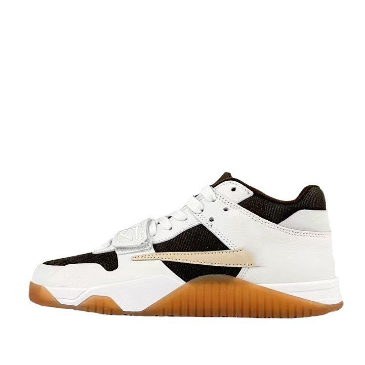 Putian Pure Original Shoes Travis Scott Men'S Shoes Barb Joint Mid-Top Retro Board Shoes Women'S Warm Fashion - Image 4