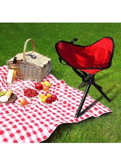 Citaaz Citaaz 3Leg FoldableAntiSlip Mini Stool for Camping Travelling Fishing Beach Garden Multiple Colors Portable Folding Tripod Mini Chair Camping Fishing Stool 