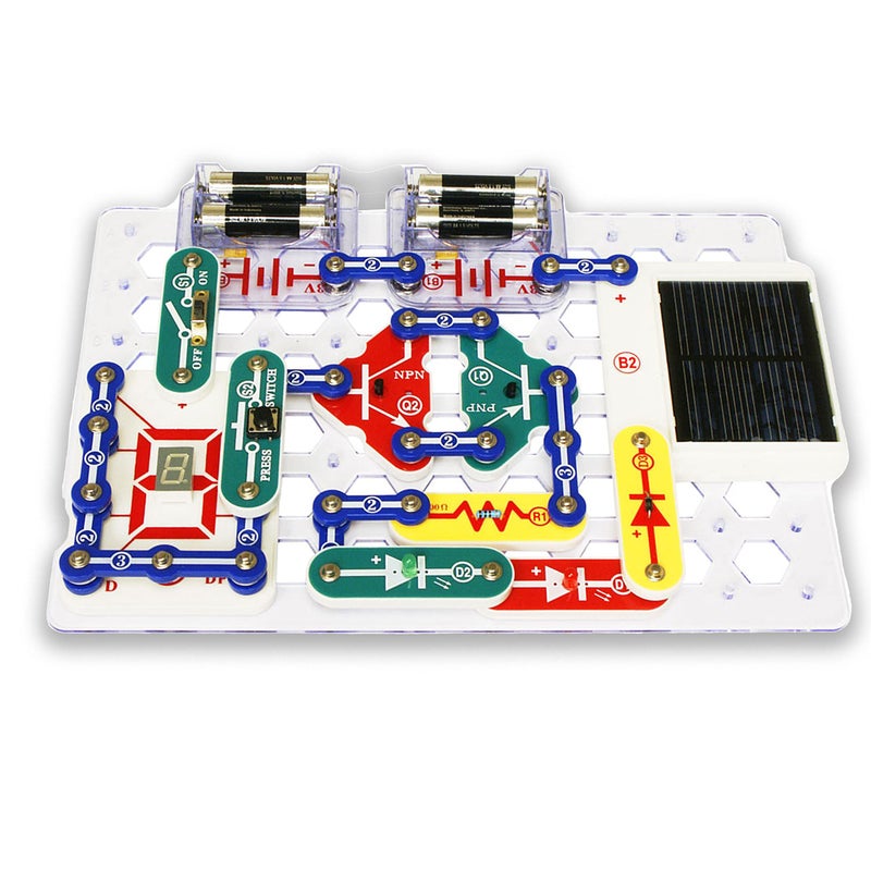 Snap Circuits Extreme SC-750R Electronics Exploration Kit + Student Training Program with Student Study Guide | Perfect for STEM Curriculum - Image 2