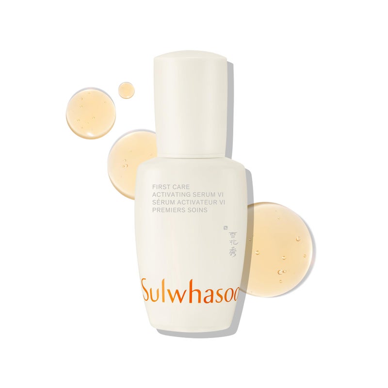 Sulwhasoo First Care Activating Serum, Mini - Skin Barrier Strengthening Anti-Aging Face Serum, Visibly Plumps & Hydrates, Reduces Visible Fine Line & Wrinkles, Vitamin C, Travel Size - 0.50 fl. oz. - Image 1