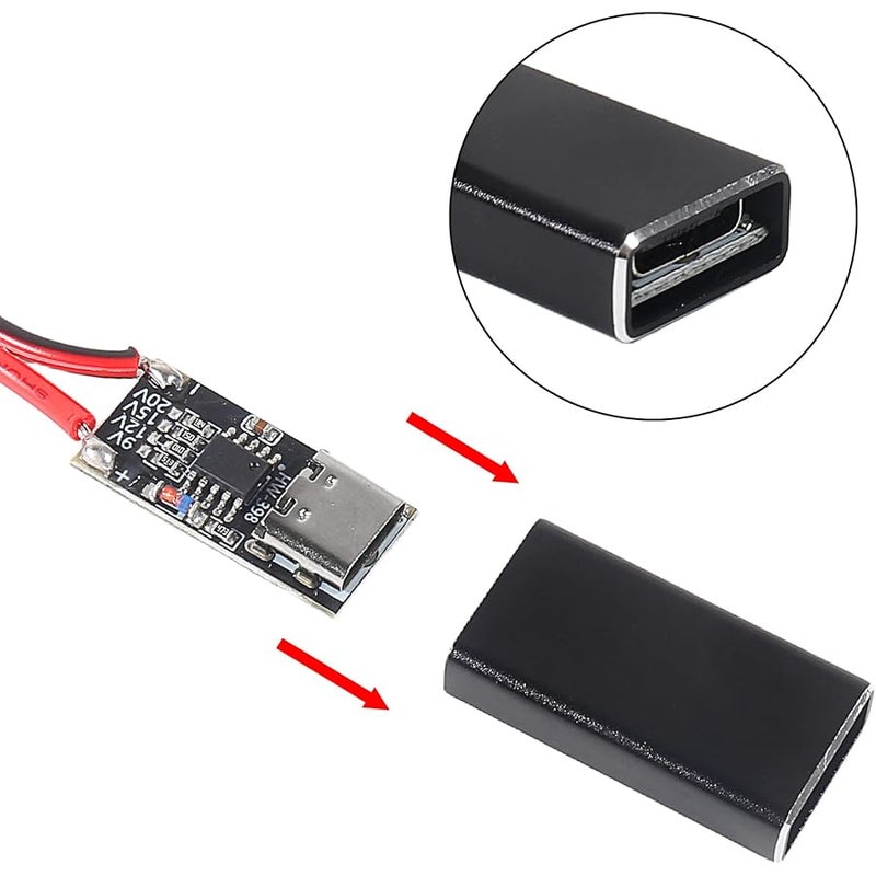 Coliao 5pcs Type-C PD3.0 QC Trigger Board USB-C PD QC 5V 9V 12V 15V 20V DC Fixed Voltage Power Trigger Module 5A with QC Trigger Housing for Household Electronics - Image 4