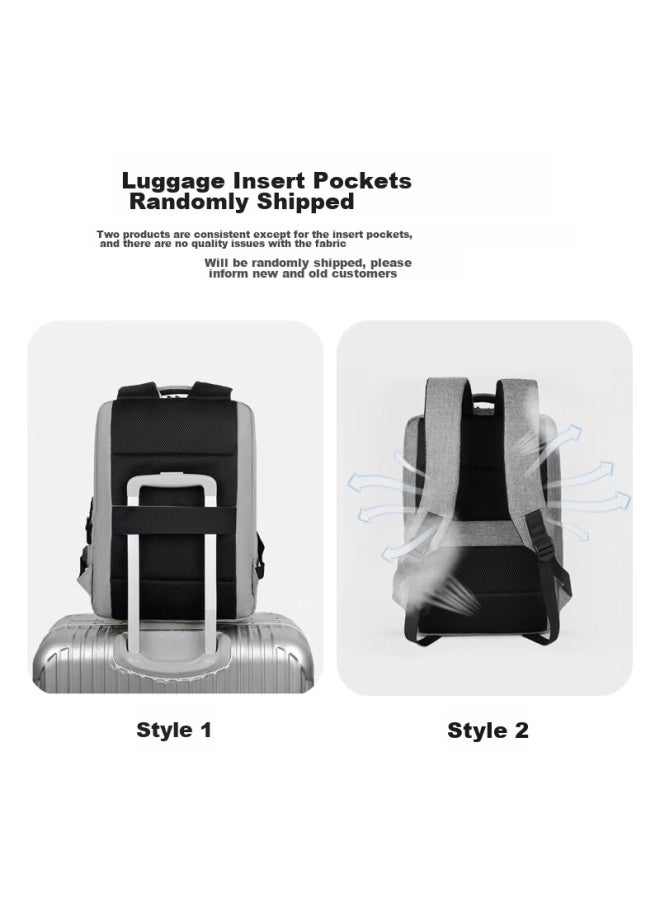 Right Away Laptop Backpack For Men, Business 17.3-inch Large Capacity Backpack For Travel, Commuting And School - Image 2
