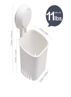 E COMMERCE  BAG Toothbrush Holder, Razor Holder ,Toothpaste Holder , Hair Brush Holder ,Shower Cadyy ,Toilet Organizer Suction Cup Holder, Bathroom Storage Organizer .  - Image 5