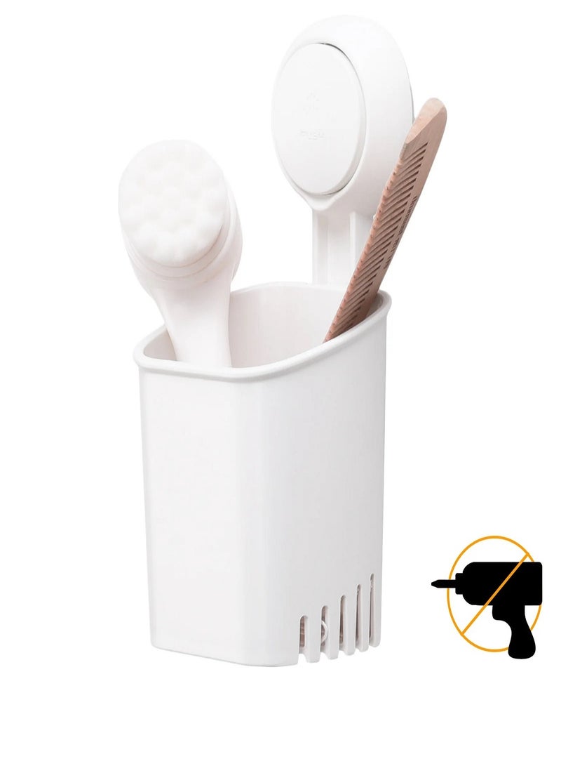 E COMMERCE  BAG Bathroom Organizer Toothbrush Holder, Razor Holder ,Toothpaste Holder , Hair Brush Holder ,Shower Caddy ,Toilet Organizer Suction Cup Holder, Bathroom Storage Organizer .  - Image 2