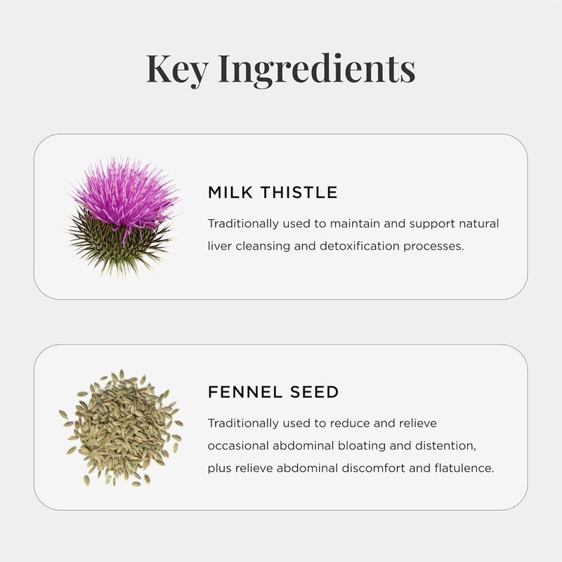 JSHealth صيغة صحة الكبد من فيتامينات JSHealth للتخلص من السموم والانتفاخ 60 قرص - Image 4