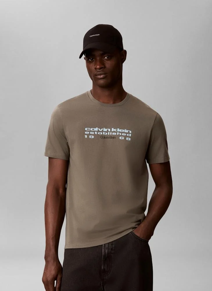 Logo Graphic Crew Neck T-Shirt