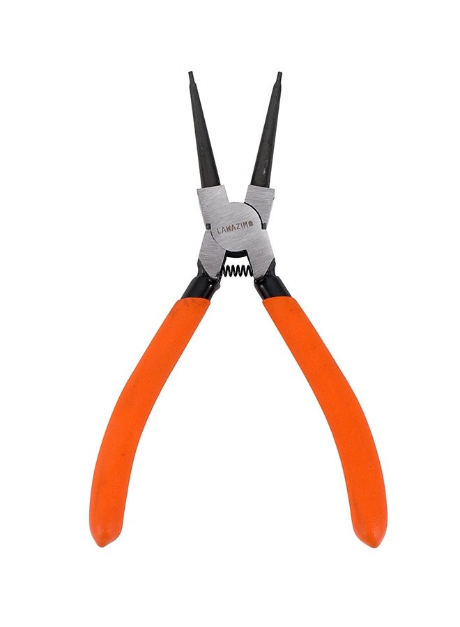 LAWAZIM Straight External Snap Ring Pliers, Ergonomic Retaining Ring Pliers, Circlip Pliers for Clip Remover Retaining Rings, Precision Spring Loaded for Automotive - Image 2