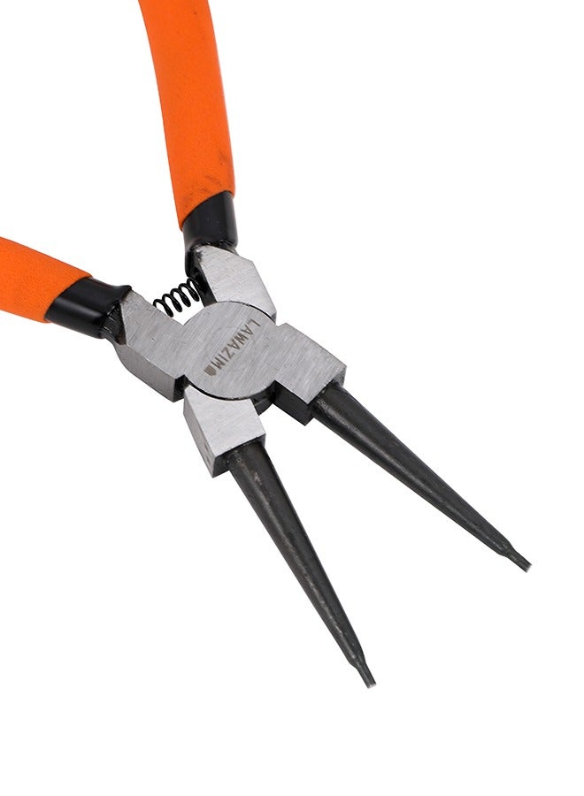 LAWAZIM Straight External Snap Ring Pliers, Ergonomic Retaining Ring Pliers, Circlip Pliers for Clip Remover Retaining Rings, Precision Spring Loaded for Automotive - Image 3