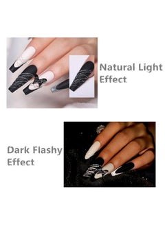 VERONNI Reflective Glitter Spider Gel 6 Colors Spider Gel For Nail Art Wire Drawing Uvled Glitter Gel Nail Polish Disco Pulling Line Silk Spider Painting Drawing Gel Salon & Diy Manicure Liner Nail Art  - Image 4