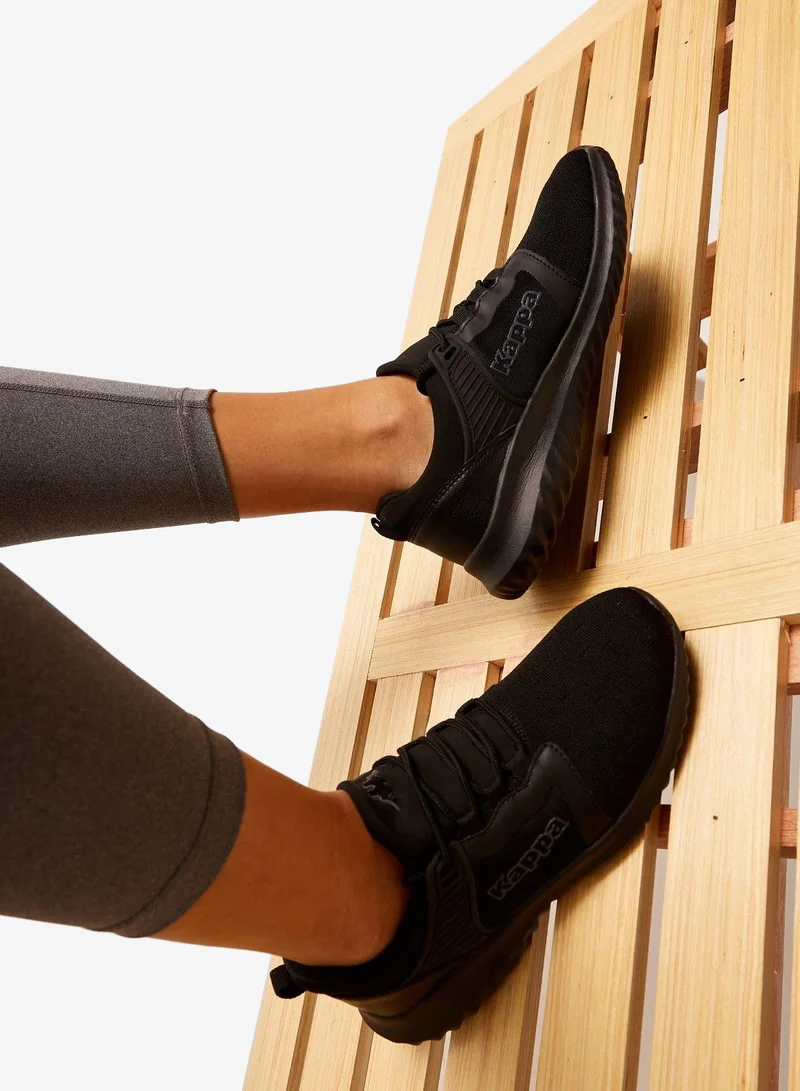 كابا سنيكرز نسائي بنقوش مع رباط أسود