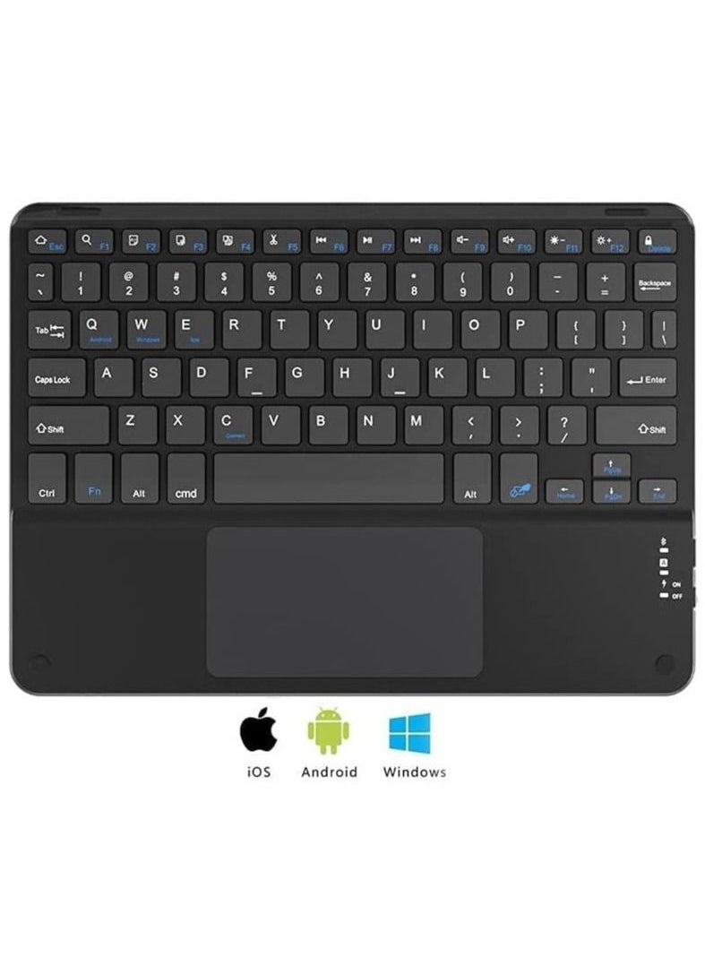 Generic - Keyboard case for Xiaomi Mi Pad 6 / Pad 6 Pro Ultra-thin PU leather Cover Detachable Bluetooth Keyboard with Arabic and English letter Touchpad and Pen Holder for Xiaomi Pad 6 / Pad 6 Pro - Image 1