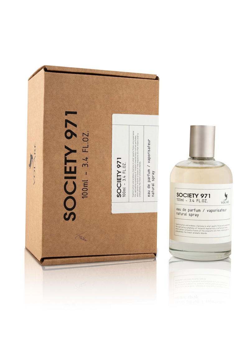 VOLARE - SOCIETY 971 Eau De Perfum 100ml By Volare for Man - Image 1