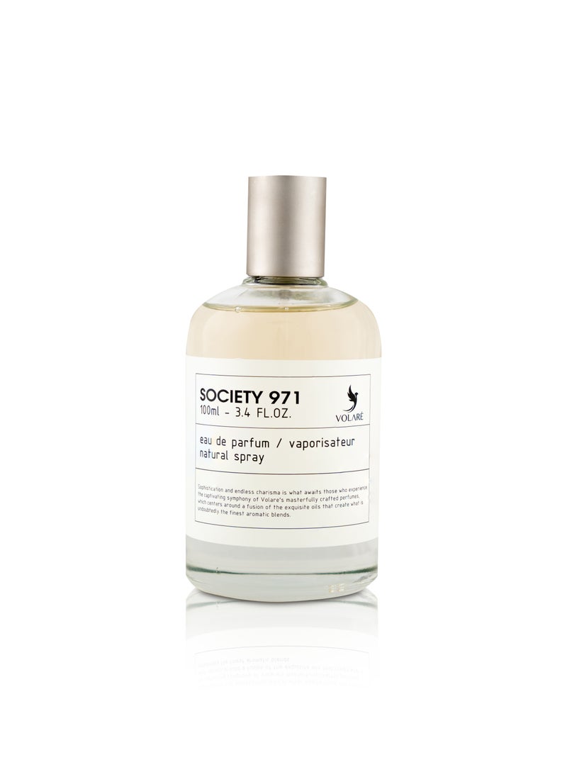 VOLARE - SOCIETY 971 Eau De Perfum 100ml By Volare for Man - Image 1
