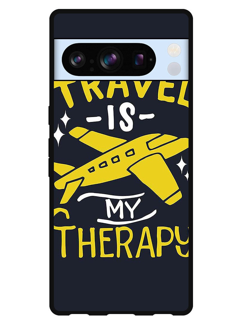 Theodor Protective Case Anti Scratch Shock Proof Bumper Cover For Google Pixel 8 Pro Travel Therapy - Image 1