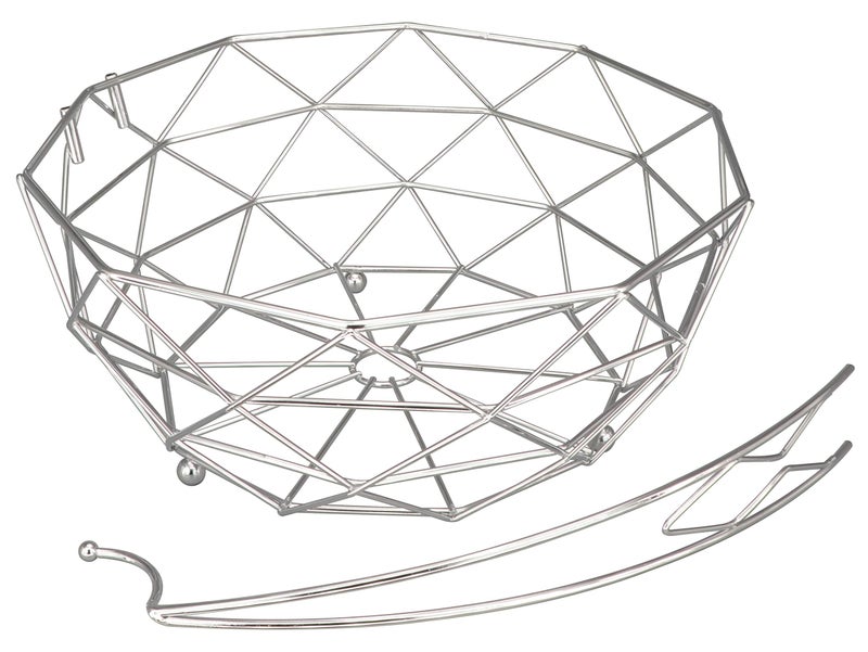 ROSYLINE Fruit basket banana hanger, removable banana hanger, home decoration (chrome) - Image 3